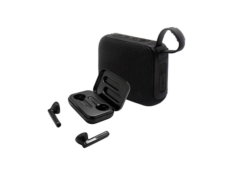 Wireless Speaker + Wireless Earbuds