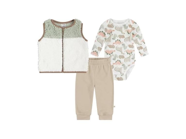 Huggies Long Sleeve Waffle Knit Bodysuit