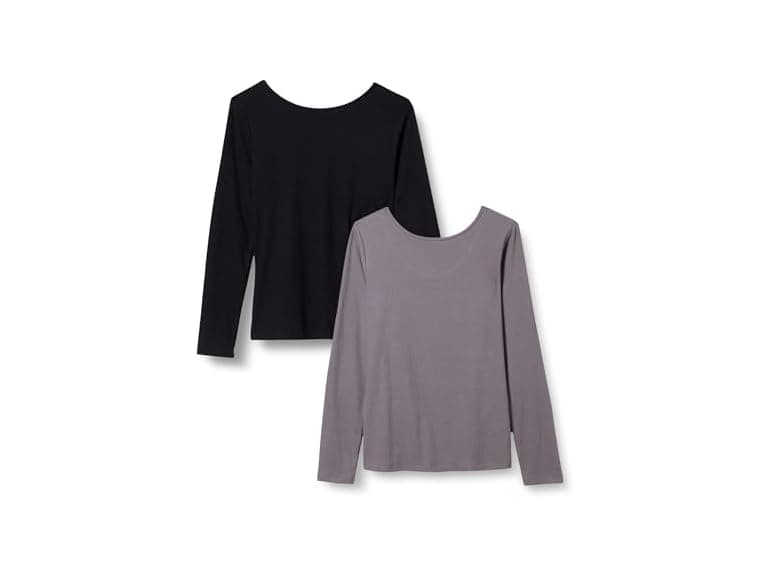 Amazon Essentials Women 2-Pack Scoop Back Long