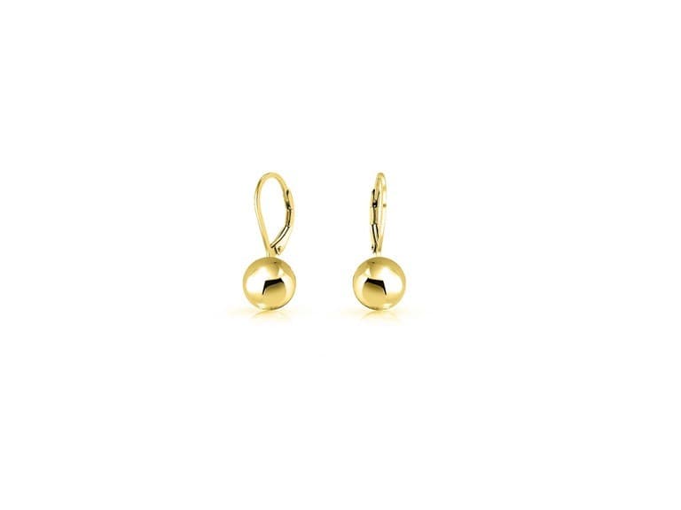 Yeidid Women's Ball Leverback Earrings