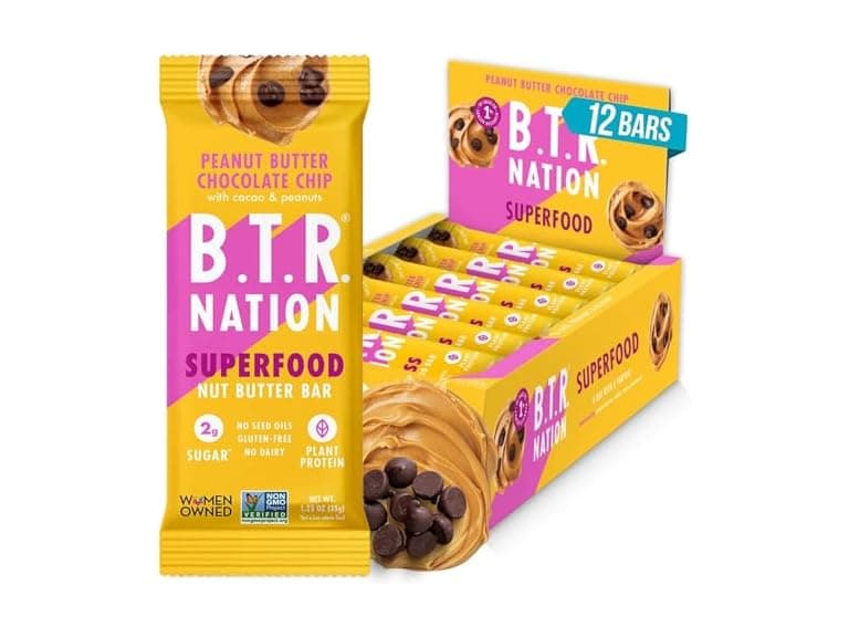 B T R Btr Nation, Protein Bar Peanut Butter