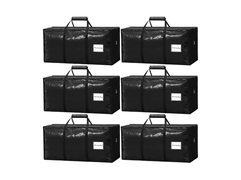 VISVEIL 6 Pack Heavy Duty Moving Bags