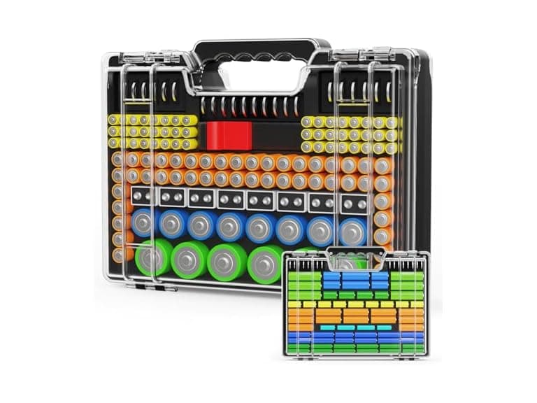 Motoro Battery Organizer Box 260-Count
