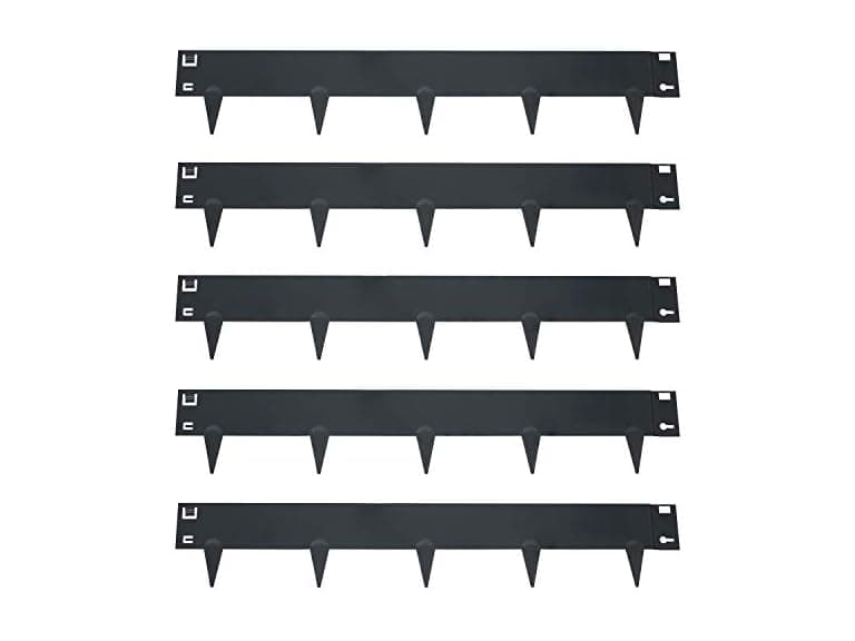 16.7' Metal Landscape Edging Border, 5 Pack- Choose Color