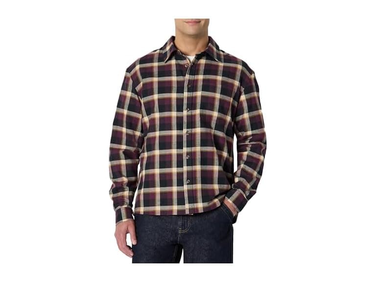 Amazon Essentials Men Relaxed-fit Flannel Shirt