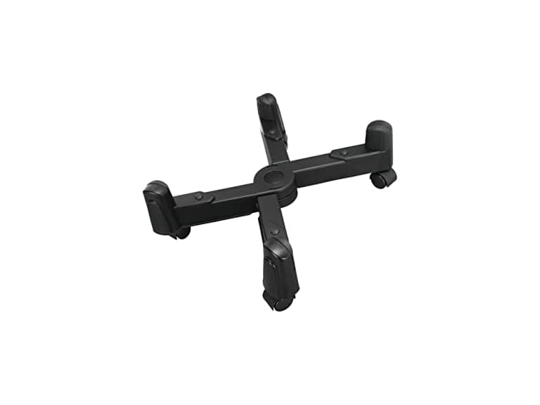 Syba Adjustable Width Black CPU Stand