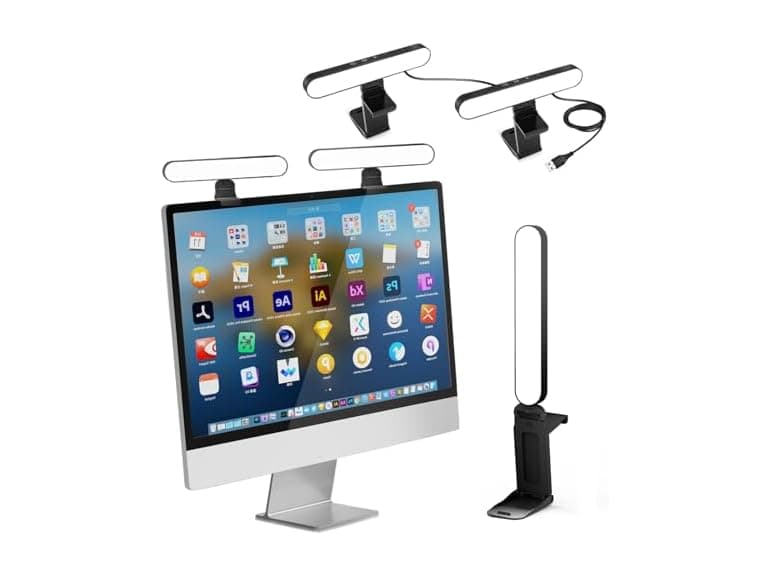 UBeesize LED Streaming Light w/Monitor Mount