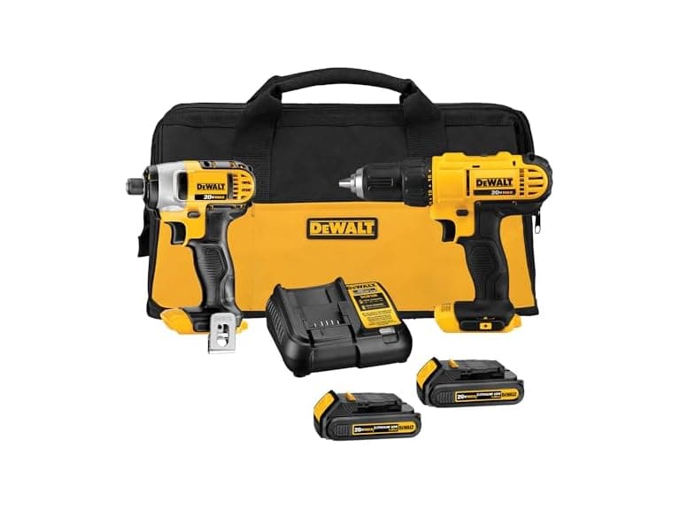DEWALT DCK240C2 20V MAX Cordless Combo Kit