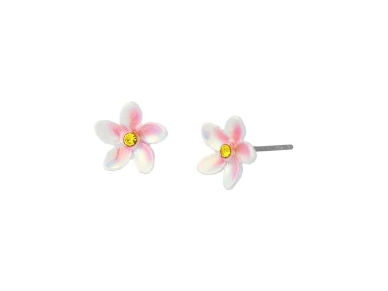 Betsey Johnson Women Jewelry Women's Earrings Pink