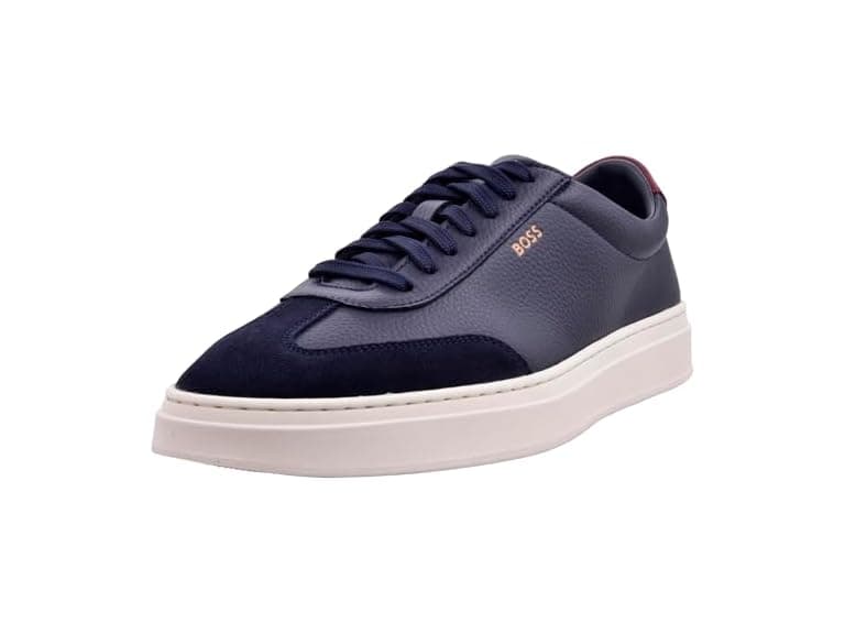 BOSS Kieran Cupsole Sneaker Navy 10