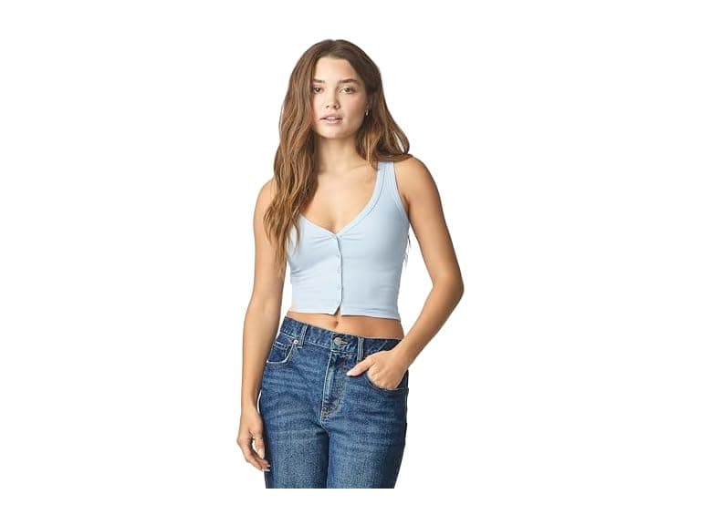 Florence By Mills Women Sweet Solstice Ribbed Tank