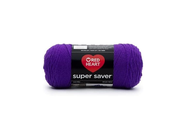 RED HEART Super Saver Yarn, Amethyst