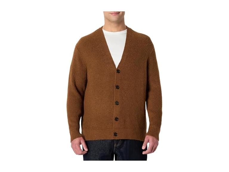 Amazon Essentials Men Relaxed-fit Cotton Cardigan