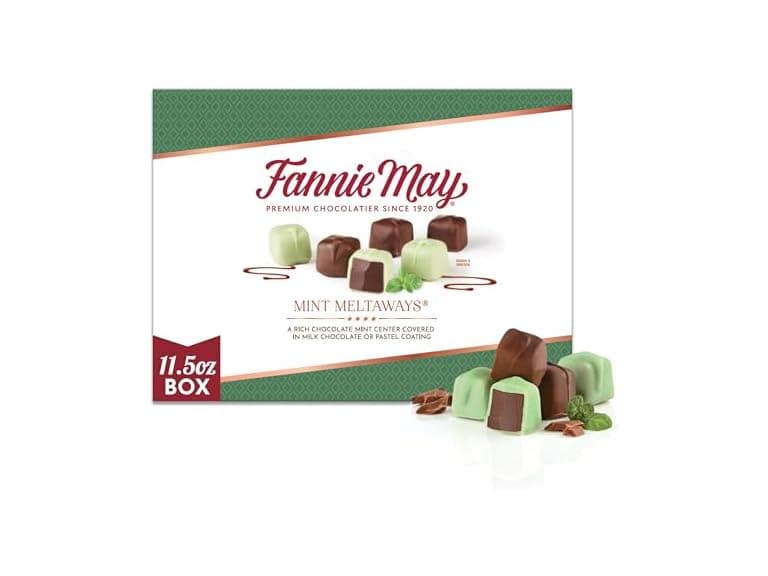 Fannie May Milk Choc Mint Meltaways 11.5
