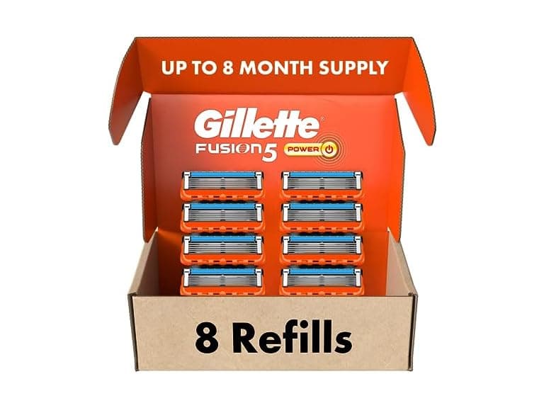 Gillette Fusion5 Power Razor Refills 8ct