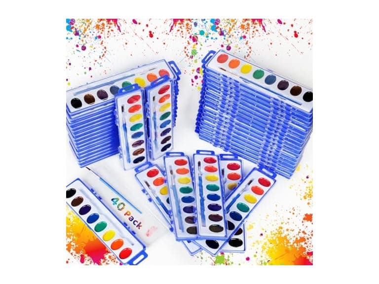 KMLYDGS 40 Pack Watercolor Paint Set