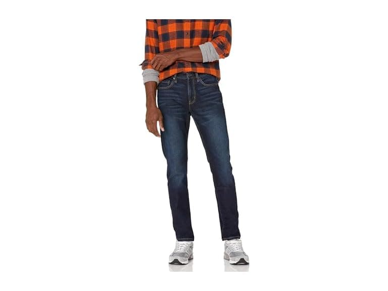 Amazon Essentials Men Slim-Fit Jeans Dark Wash