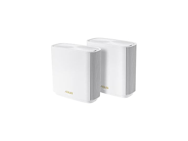 ASUS ZenWiFi Whole-Home Tri-band Mesh WiFi 6E System (ET8 2PK) (Refurbished)