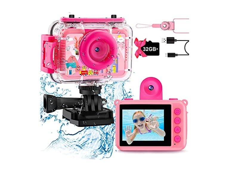 GKTZ Underwater Camera for Kids