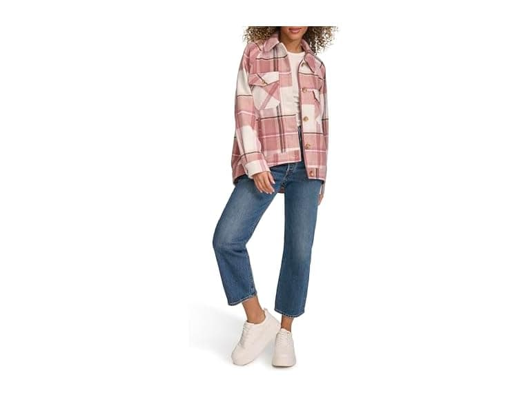 Levi's Women Zoe Relaxed Wool Shirt Jacket