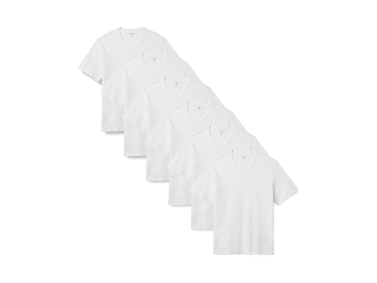 Amazon Essentials Mens V Neck 6 Pk