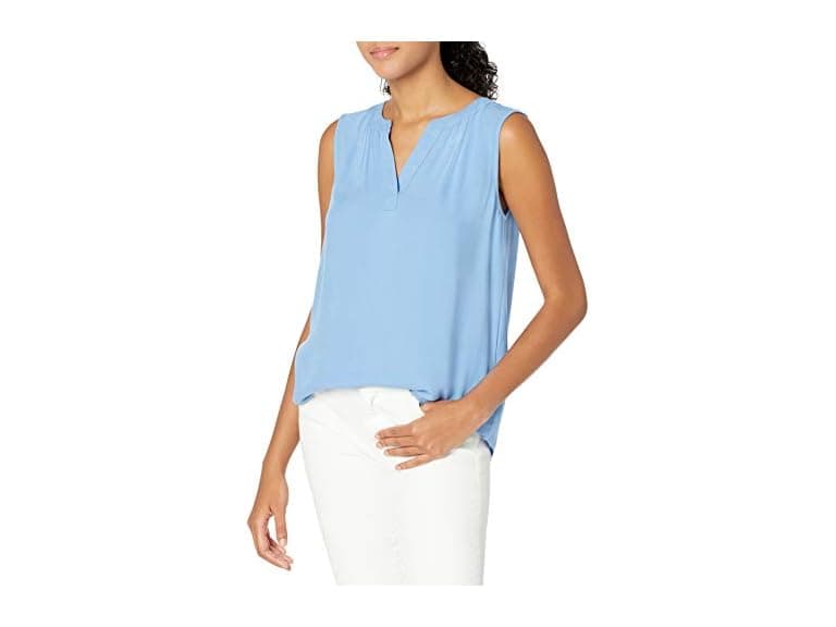 Amazon Essentials Women Sleeveless Woven Shirt