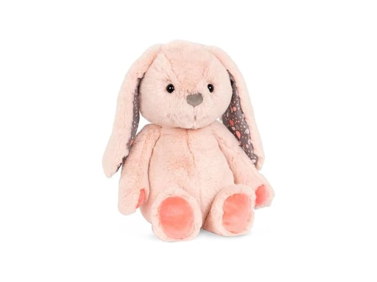 B. toys – 12-Inch Pink Plush Bunny