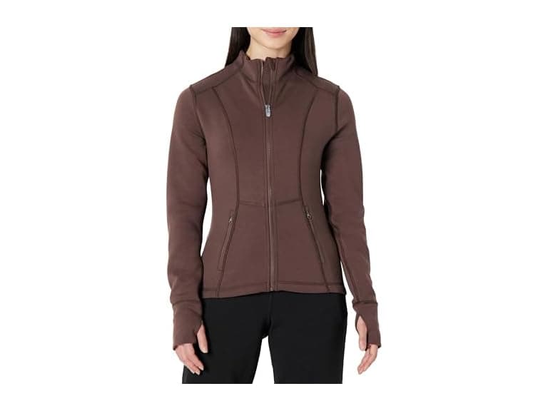 AE Womens Active Sweat SlimFit Zip Jkt