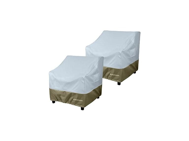 Monsoon Waterproof Chair Cover (36") - 2-Pack
