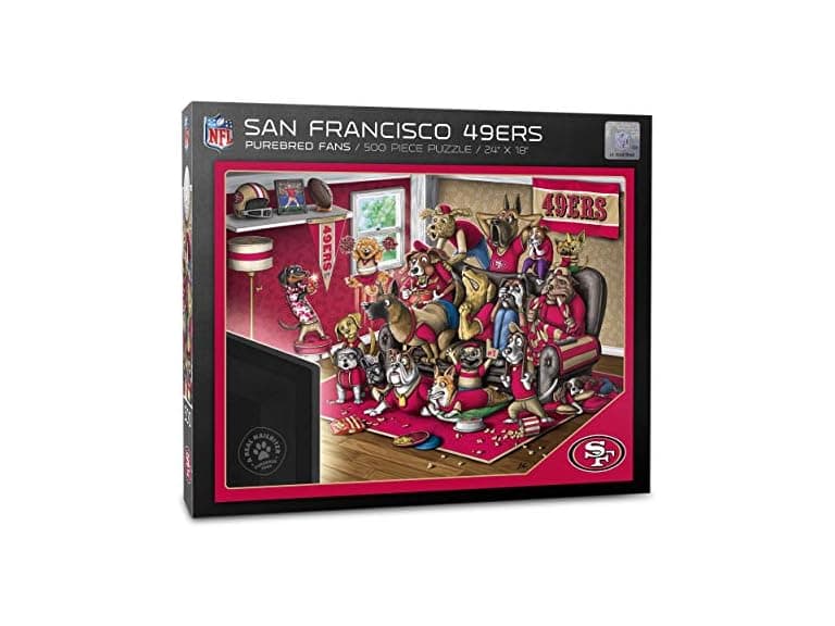 SAN FRANCISCO 49ERS Unisex Adult Fans Nailbiter
