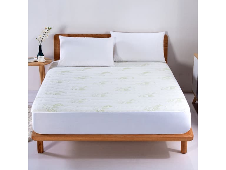 Aloe Vera Rayon From Bamboo Mattress Pad