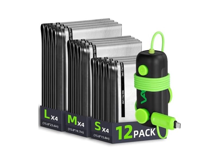 CrazyFeb Vacuum Bags for Travel