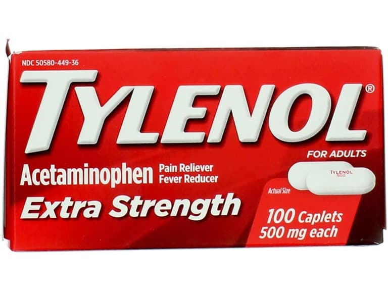 Tylenol Extra Strength Caplets 100 Caplets