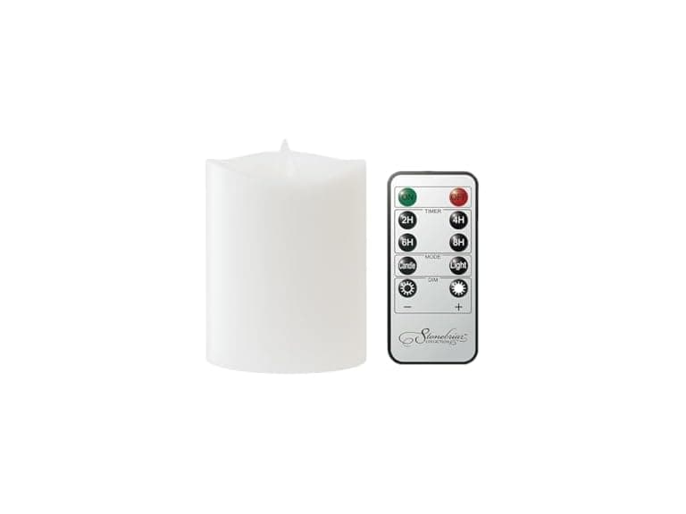 Stonebriar 3x4 Flameless LED Pillar Candles (6-count)