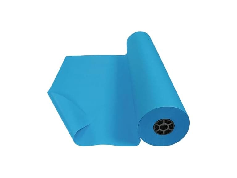 Colorations DSBB Bright Blue Dual Surface Paper Roll 36" x 1000' (1 Roll)
