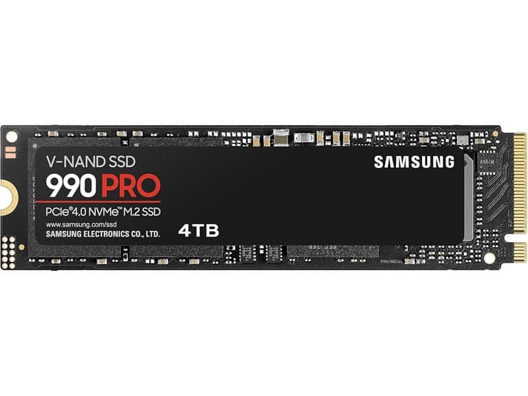 Samsung 990 PRO SSD 4TB PCIe 4.0 M.2 2280