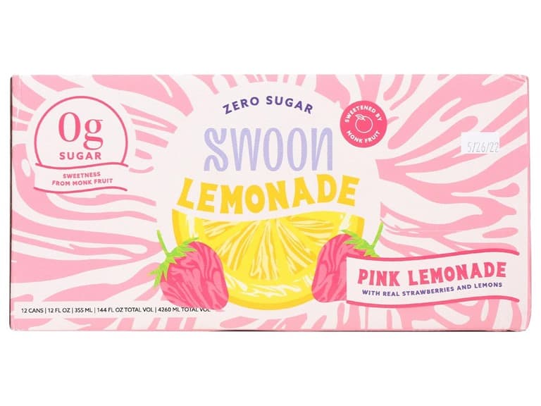 12Pk Swoon Pink Lemonade 12oz