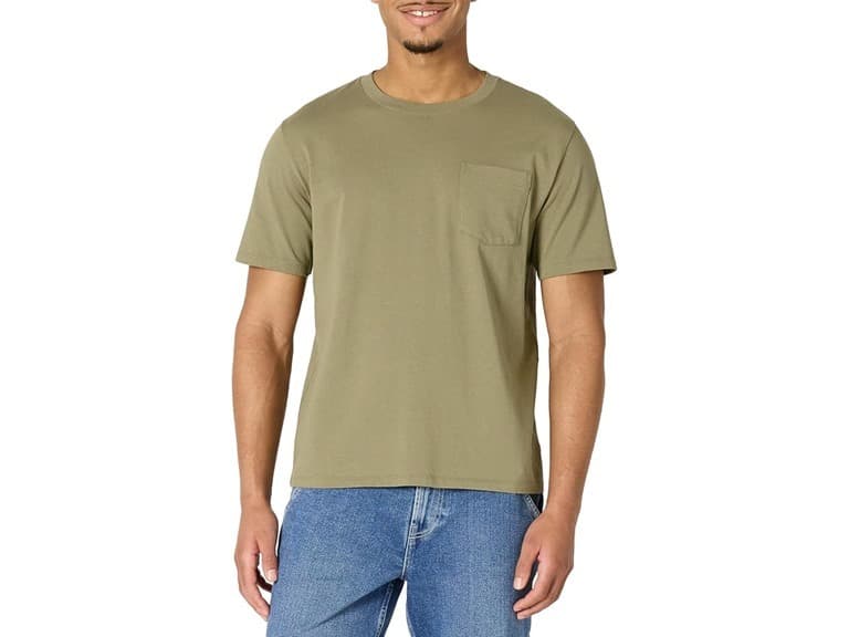 Amazon Essentials Men Relaxed-fit Cotton T-shirt
