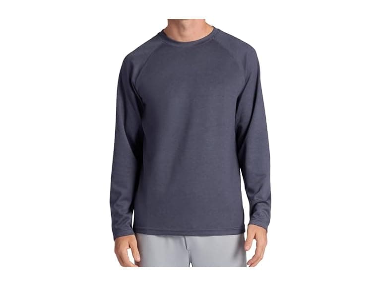 Gaiam Men Flow State Long Sleeve Crewneck Top
