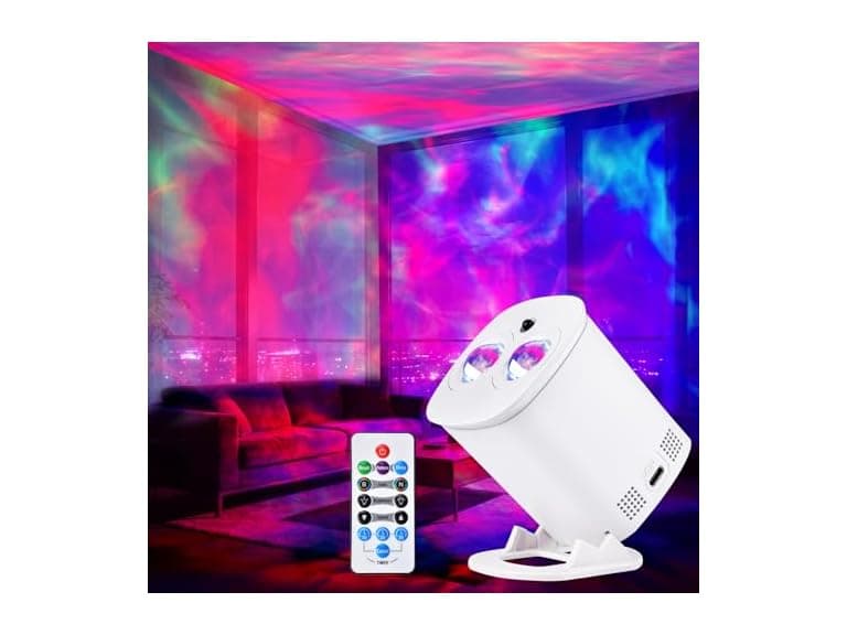 HIJOPIB Galaxy Projector for Bedroom