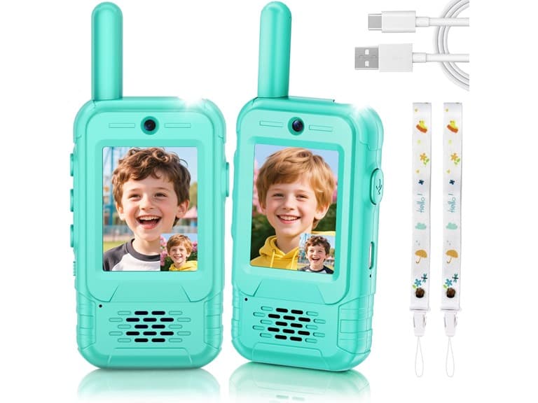 MINIBEAR Video Walkie Talkies for Kids