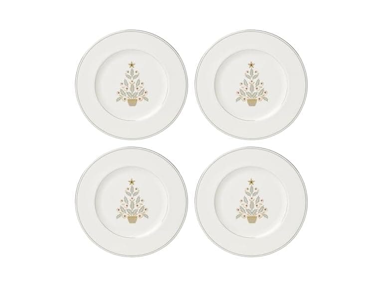 Lenox Federal Platinum Tree Accent Plates