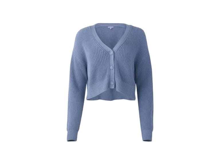 Florence By Mills Women Side Cropped Cardi Sweater