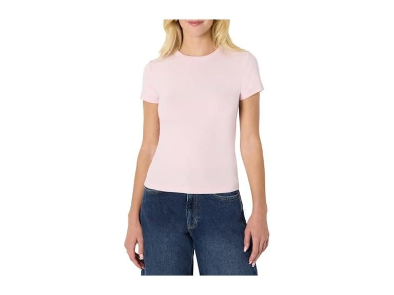 AE Womens SlimFit Stretch Rib SS Tee