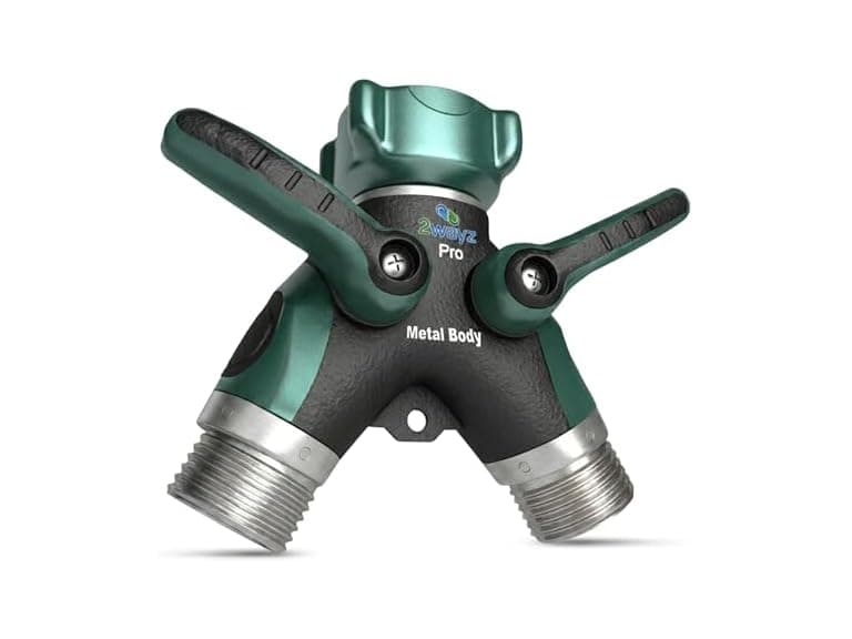 2wayz Hose Splitter 2 Way Heavy Duty Faucet Connector
