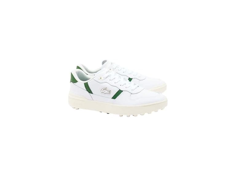 Lacoste Men's T-Clip Golf Leather Golf Shoes