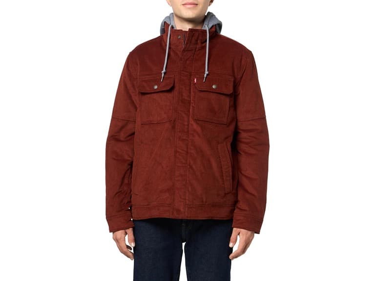 Levi's Men (S) Hooded Utility Jacket