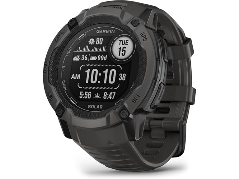 Garmin Instinct 2X Solar Rugged GPS Smartwatch (Factory Reconditioned) (Open Box) (Factory Reconditioned; Open Box)