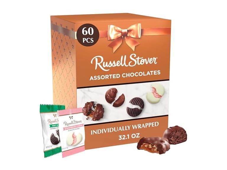 Russell Stover Milk Dark Choc Gift Box 3