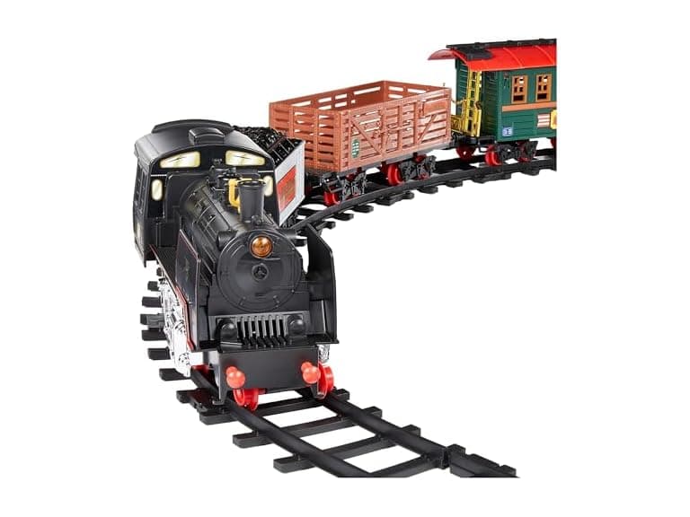 Amazon Basics RC Steam Engine Train Set
